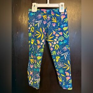 SwimZip Colorful Kids Rashguard Swim Leggings 5T tropadelic print UPF50